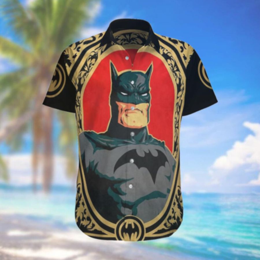 Batman Painting Portrait Hawaiian Shirt StirtShirt