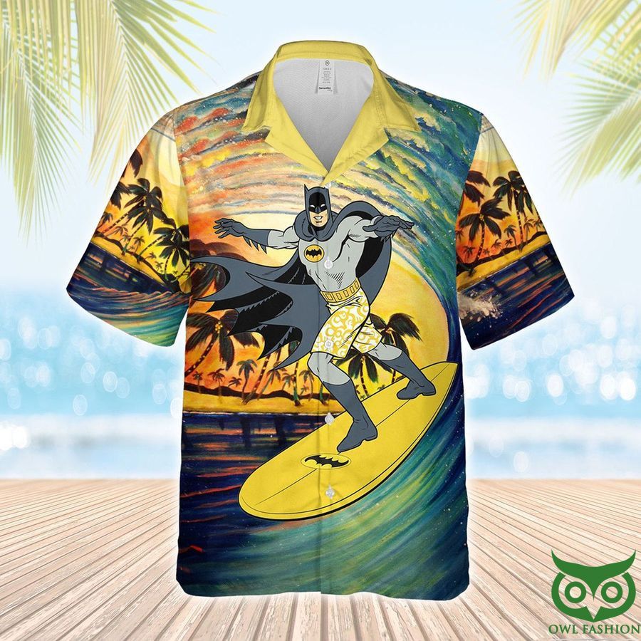 Batman Surfing Hawaiian Shirt StirtShirt