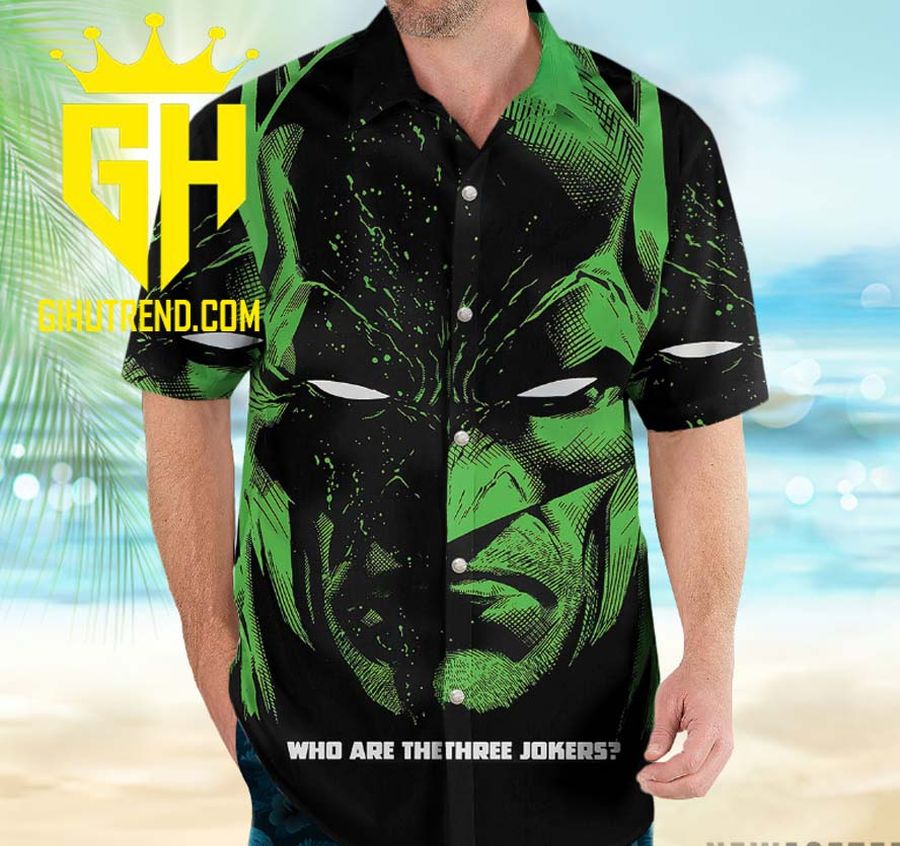 Batman Three Jokers Hawaiian Shirt And Shorts StirtShirt