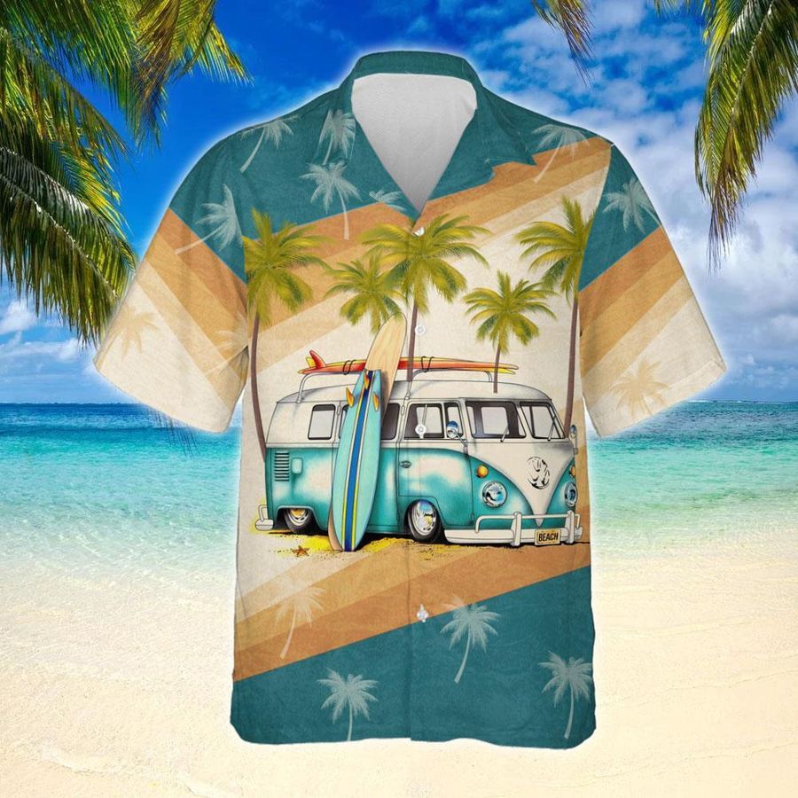 Beach Bus Hawaiian Shirt StirtShirt