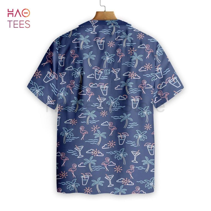 Beach Party Tropical Flamingo Hawaiian Shirt StirtShirt