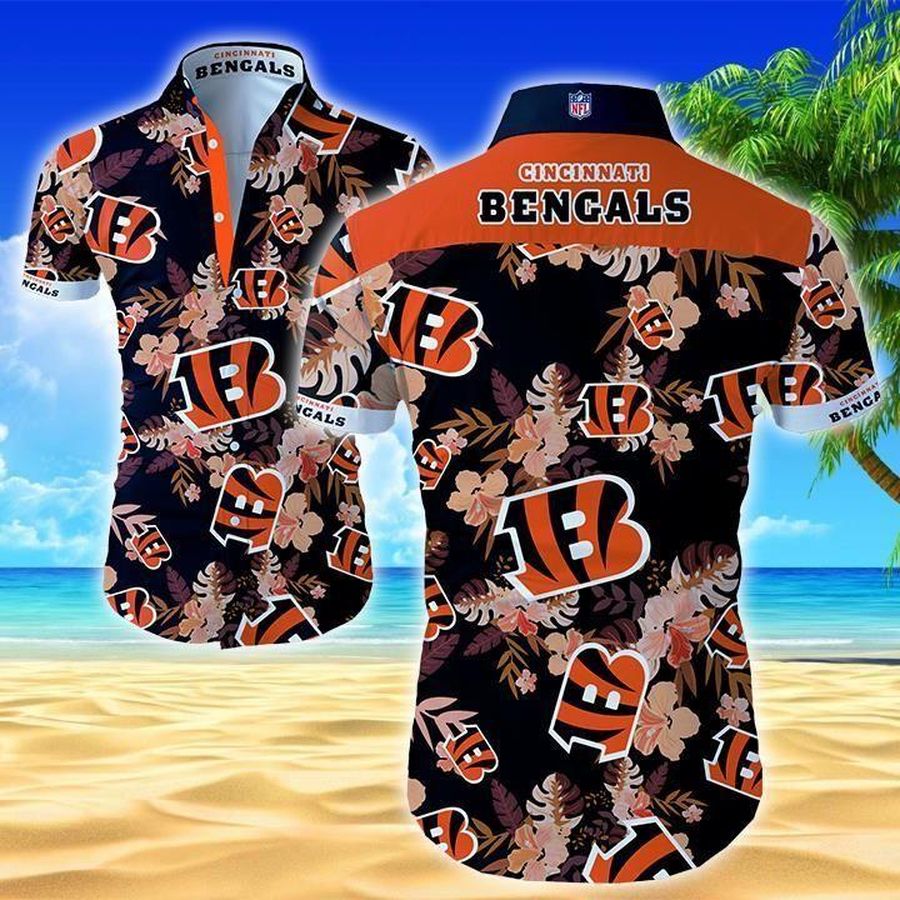 Beach Shirt Cincinnati Bengals Hawaiian Shirt StirtShirt