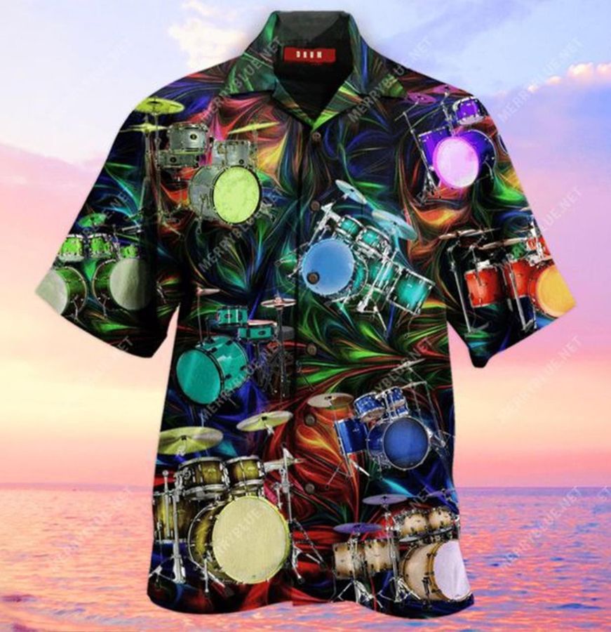 Beach Shirt Get Now Amazing Drum Unisex Hawaiian Shirt StirtShirt