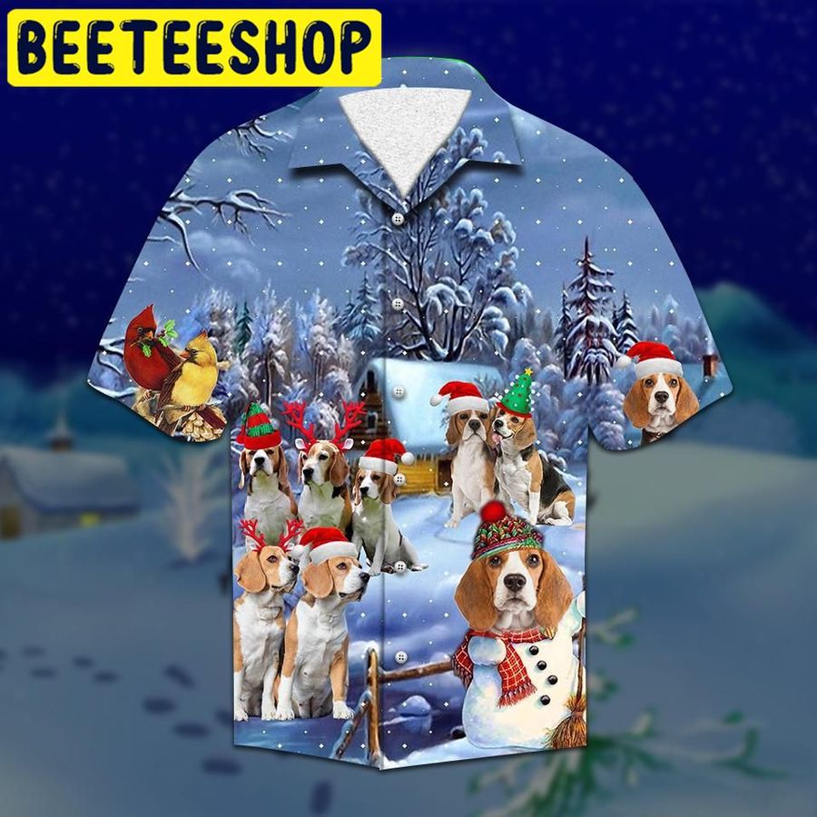 Beagle Christmas Hawaiian Shirt StirtShirt