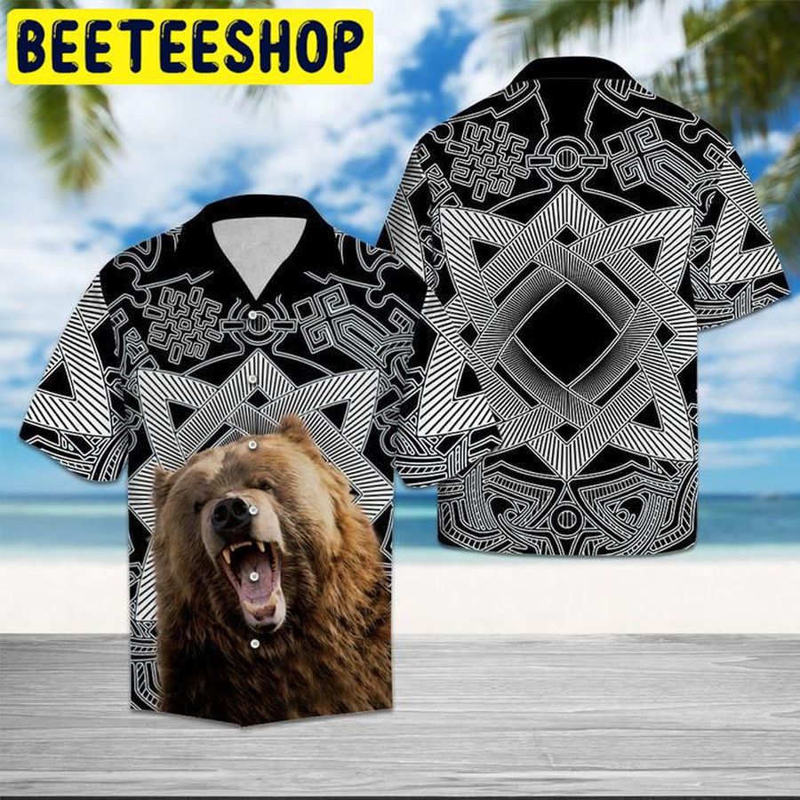 Bear Awesome Hawaiian Shirt StirtShirt
