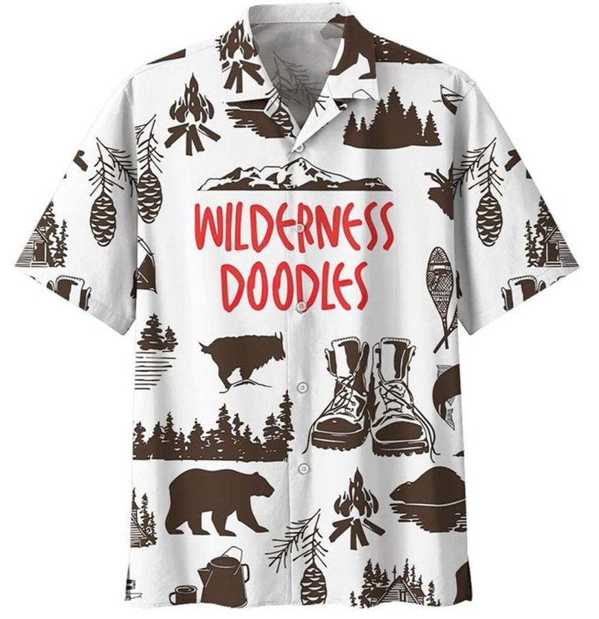 Bear Camping Hawaiian Shirt StirtShirt