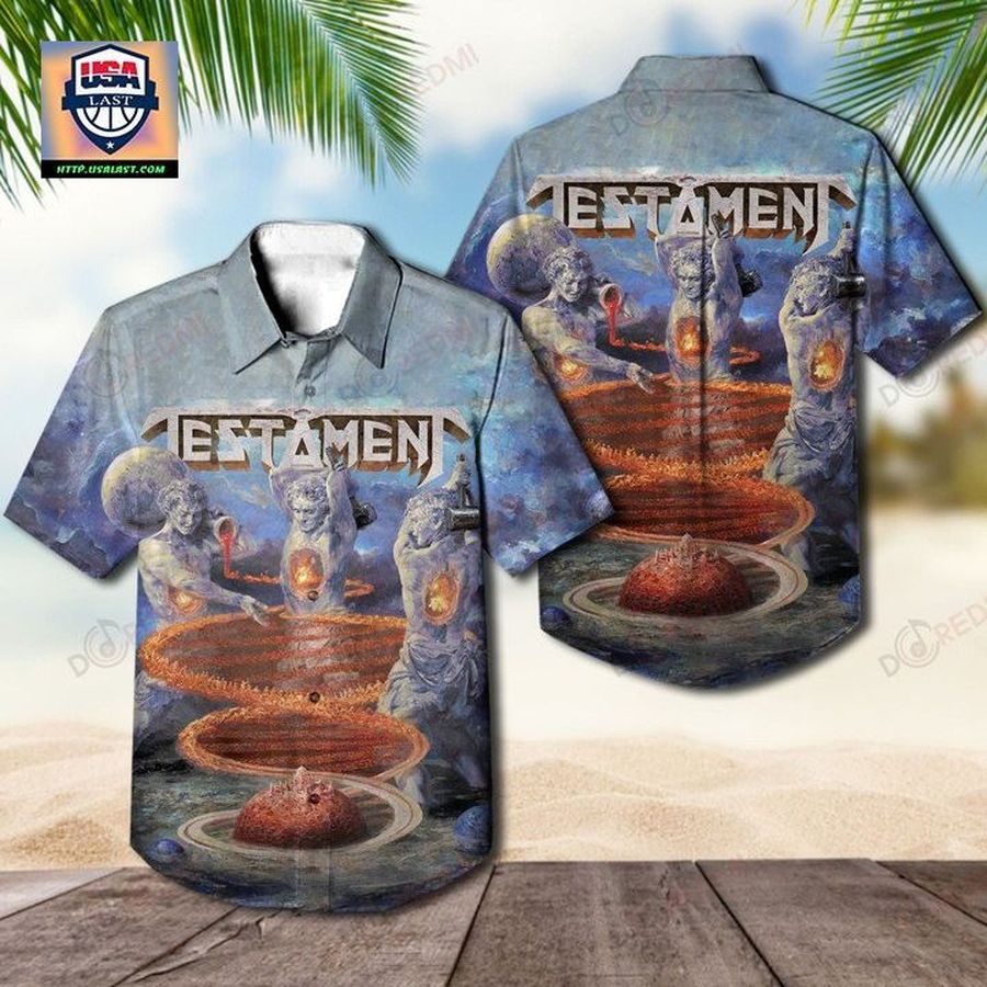 Beautiful Testament Titans Of Creation Album Hawaiian Shirt StirtShirt
