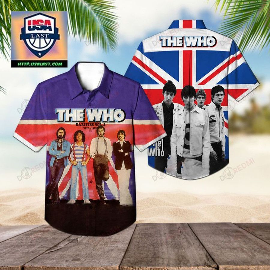 Beautiful The Who Rarities Vol2 Album Hawaiian Shirt StirtShirt