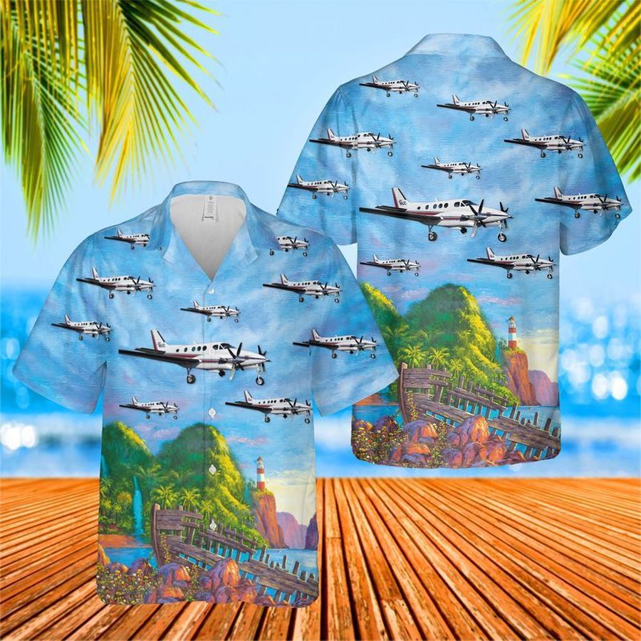 Beech King Air 90 Hawaiian Shirt And Short StirtShirt