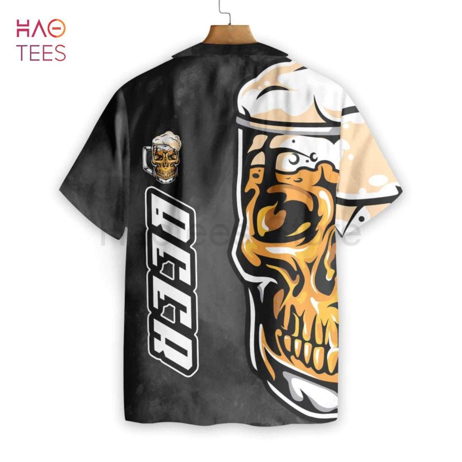 Beer Skull Hawaiian Shirt StirtShirt
