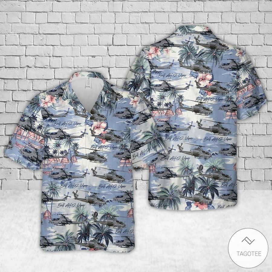 Bell Ah 1Z Usmc Hawaiian Shirts StirtShirt