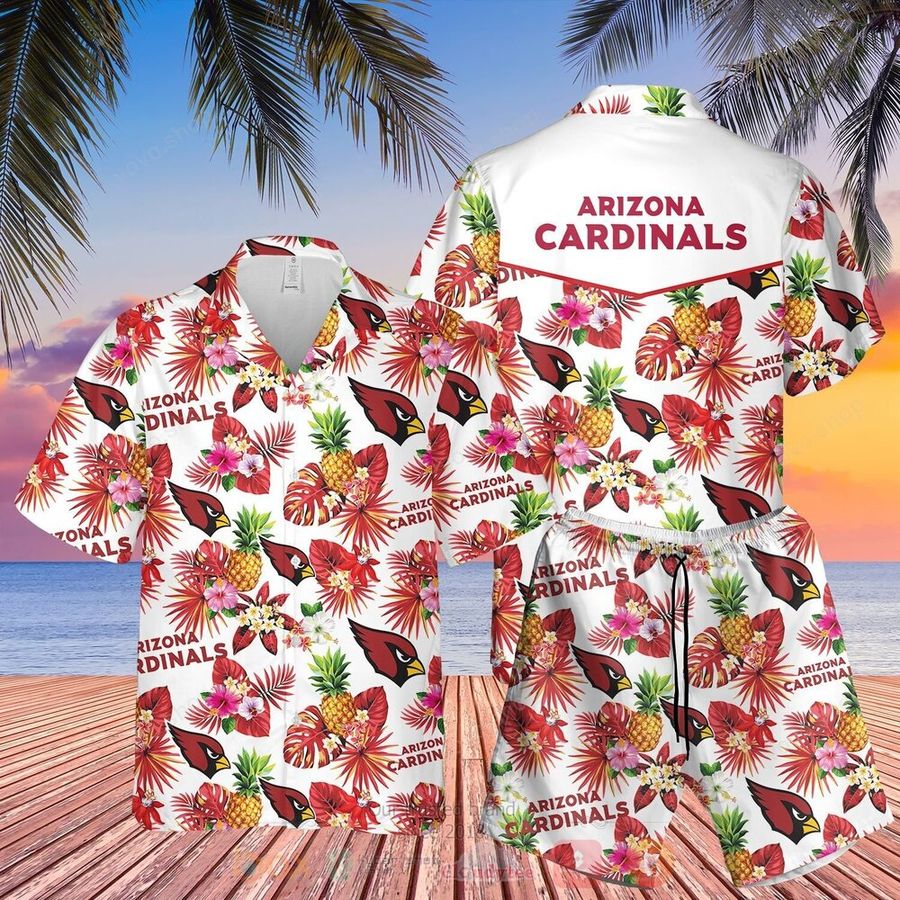 Best Arizona Cardinals 3D All Over Printed Hawaiian Shirt Short StirtShirt