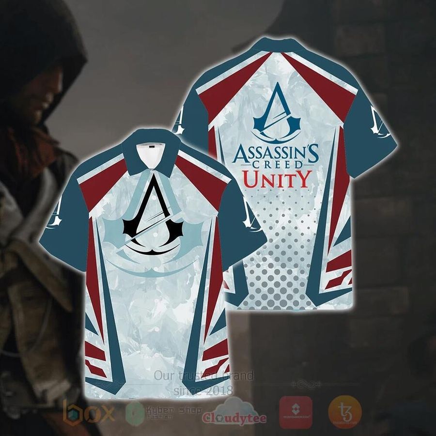 Best Assassins Creed Unity 3D All Over Printed Hawaiian Shirt StirtShirt