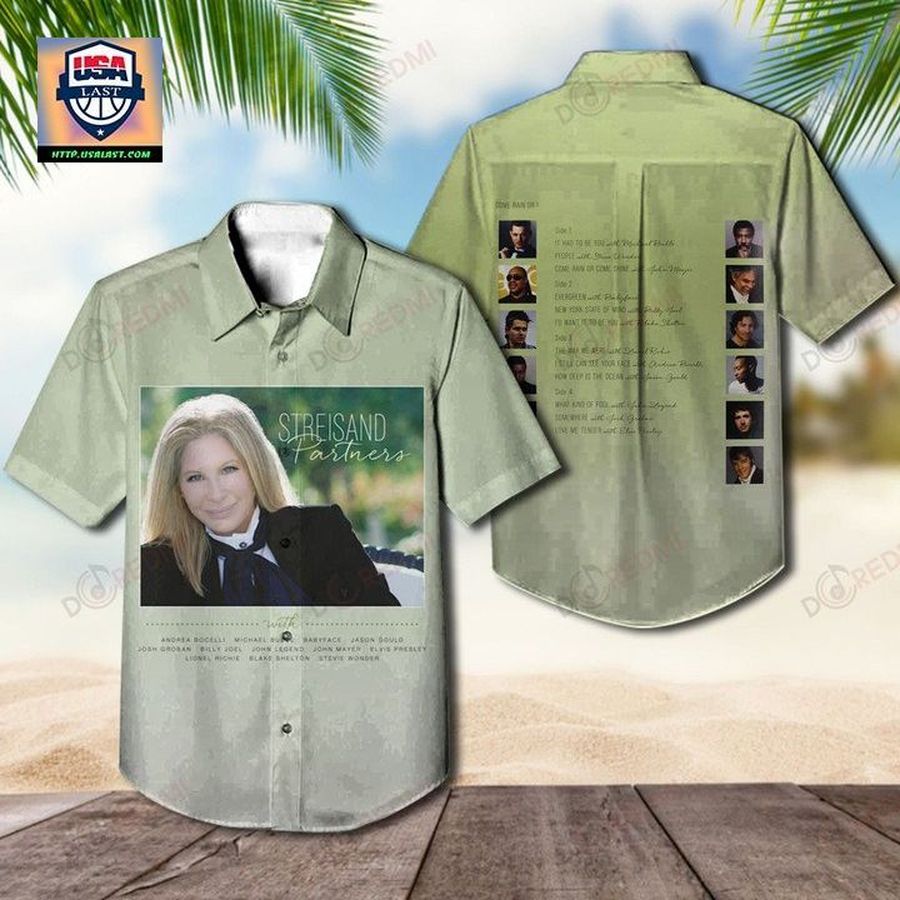 Best Barbra Streisand Partners Album Hawaiian Shirt StirtShirt