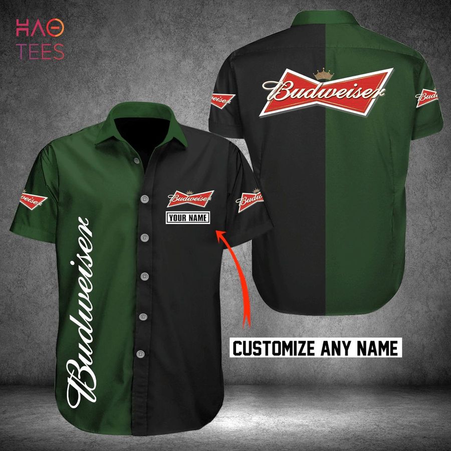 Best Budweiser Custom Name Hawaiian Shirt StirtShirt