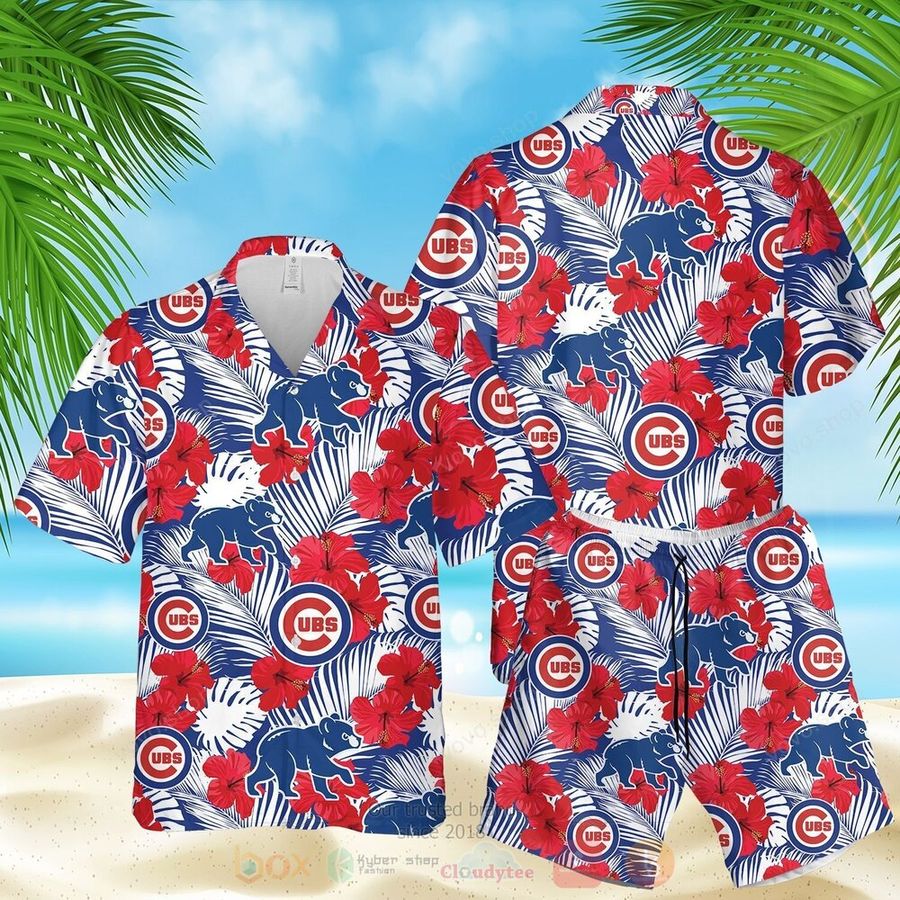 Best Chicago Cubs 3D All Over Printed Hawaiian Shirt Short StirtShirt