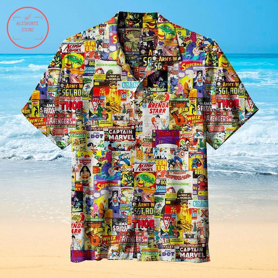 Best Classic Comic Magazines Hawaiian Shirt StirtShirt