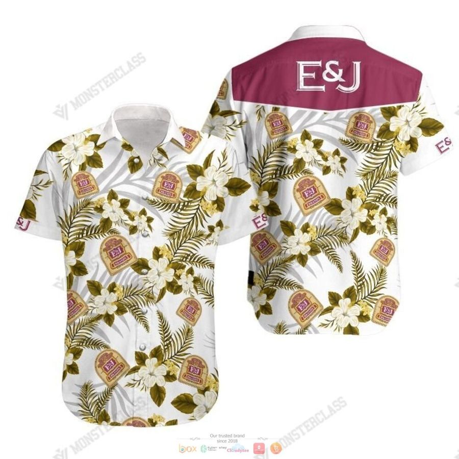 Best E J Tropical Plant Hawaiian Shirt StirtShirt