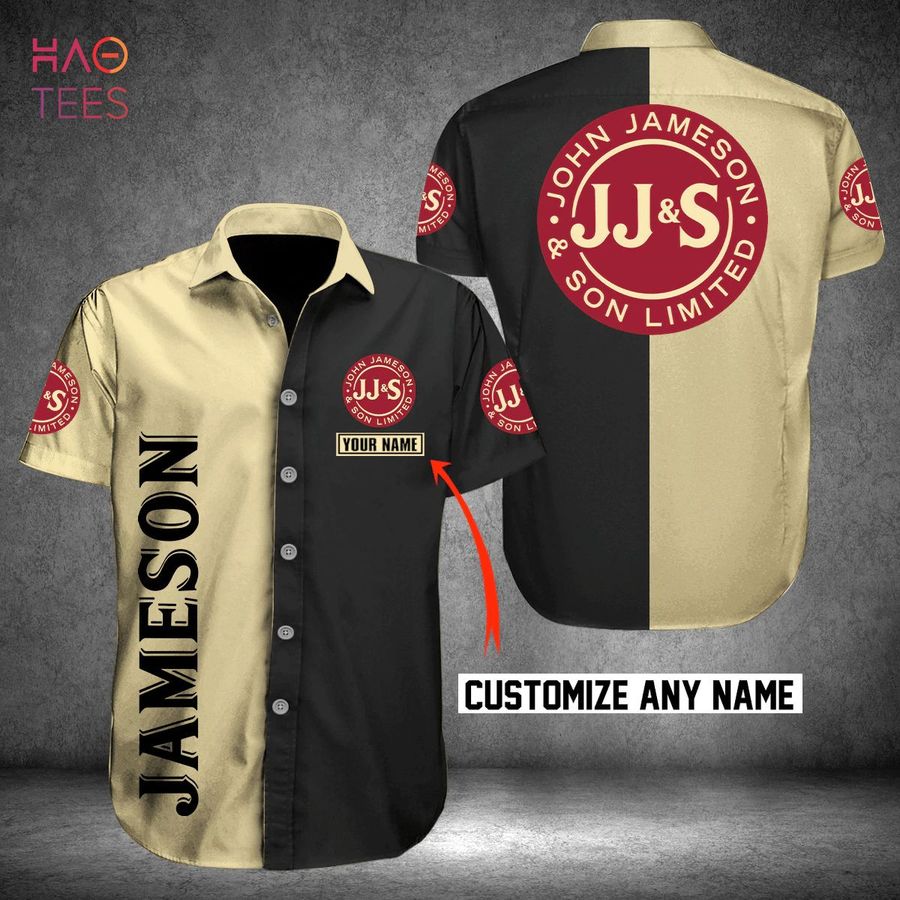 Best Jameson Whiskey Custom Name Hawaiian Shirt StirtShirt