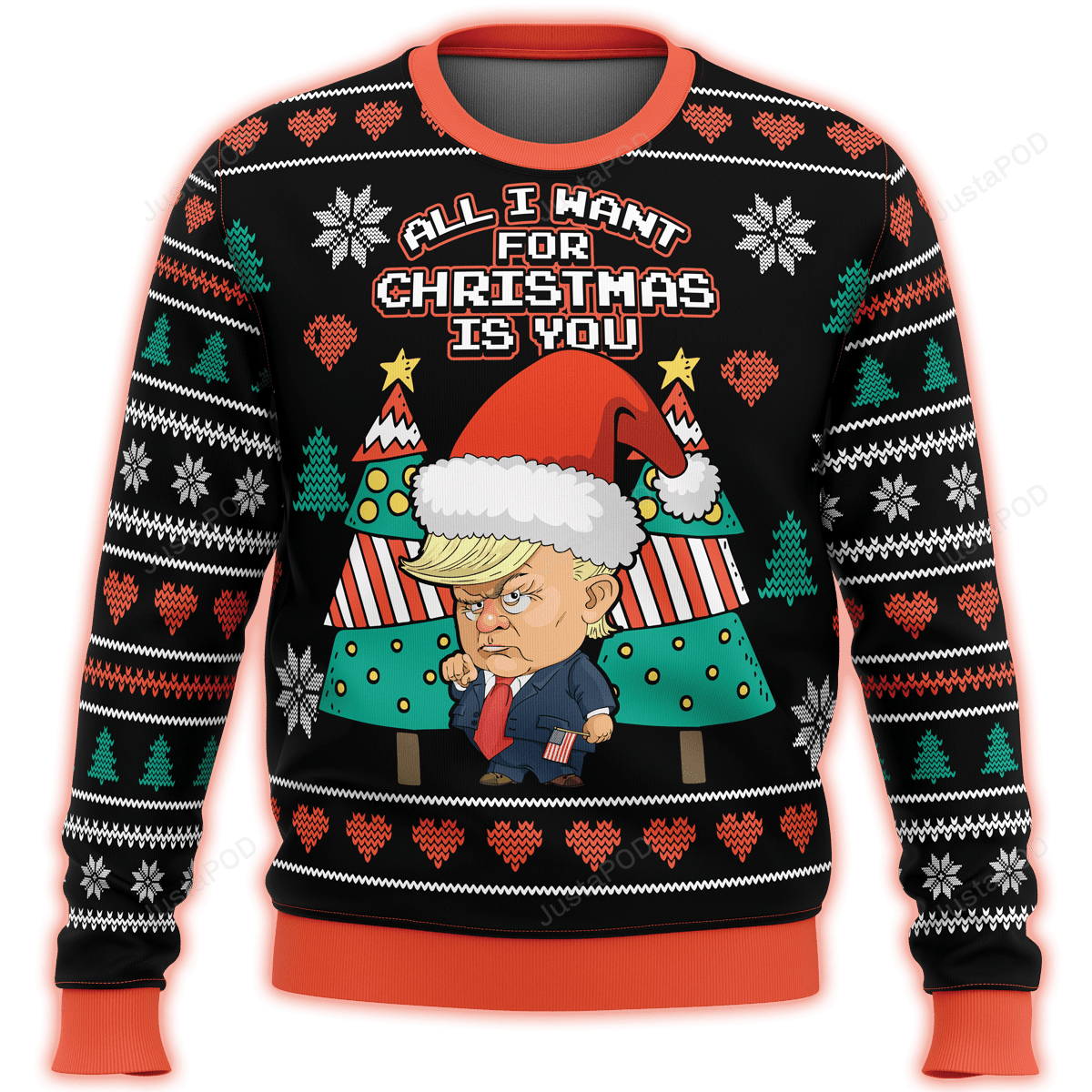 All I Want For Christmas Is You Trump Premium Ugly