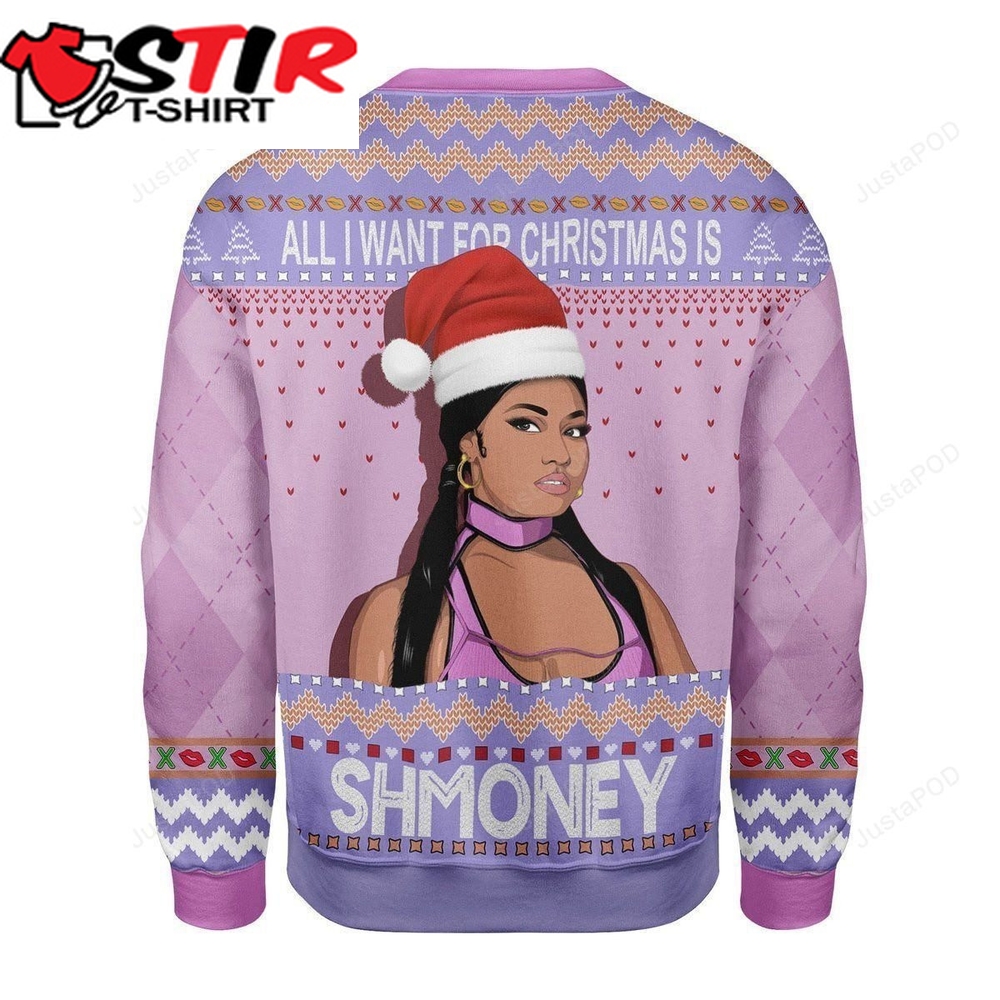 Cardi B All I Want For Christmas Is Shmoney Ugly