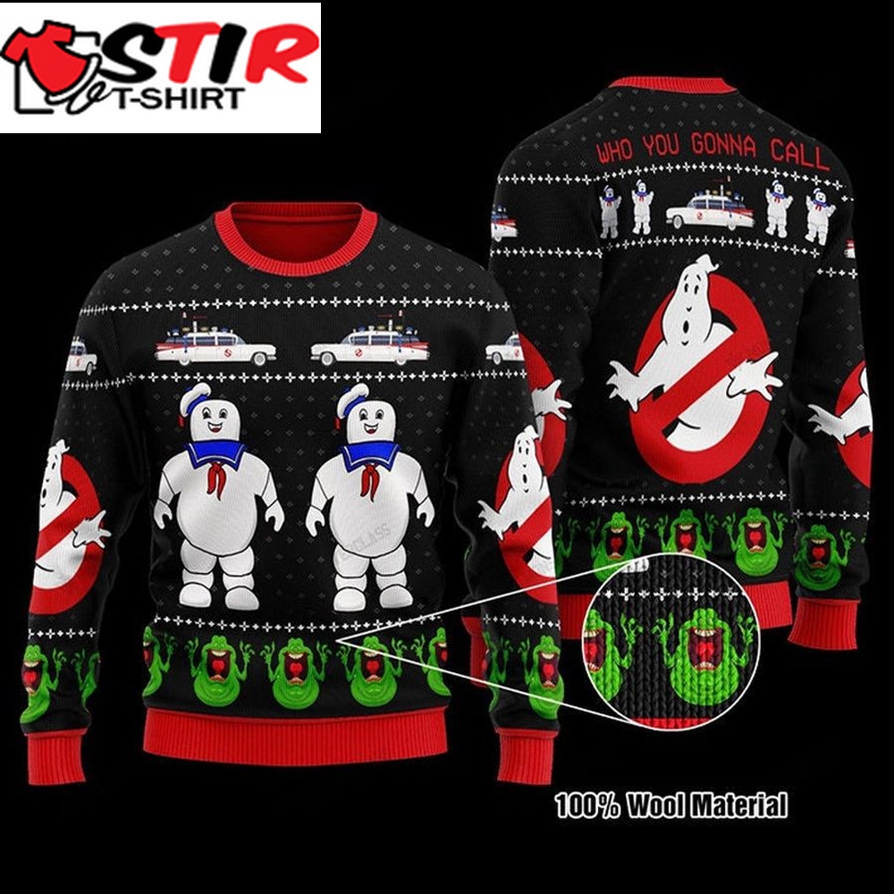 Ghostbusters Halloween Ugly Christmas Sweater