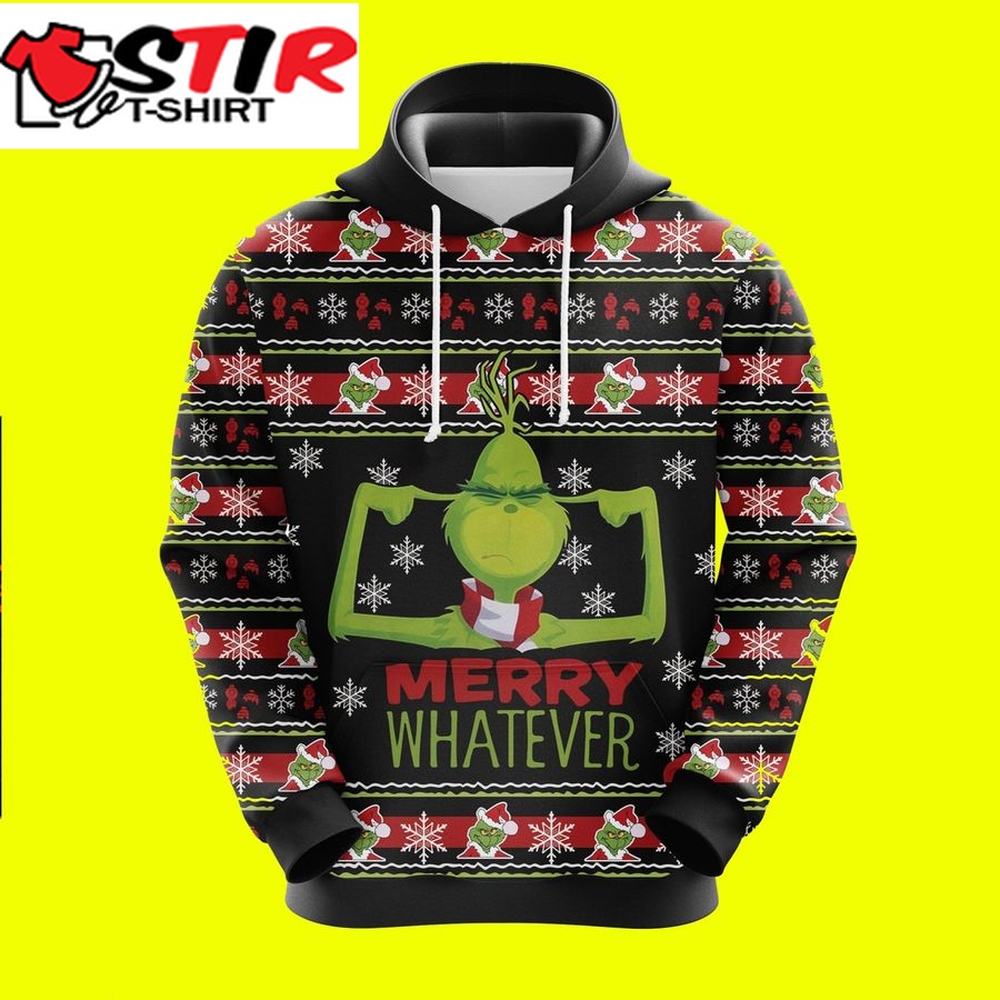 Grinch 1 Christmas Cute Noel Mc Ugly Grinch 3D Hoodie Amazing Gift Idea Thanksgiving Gift
