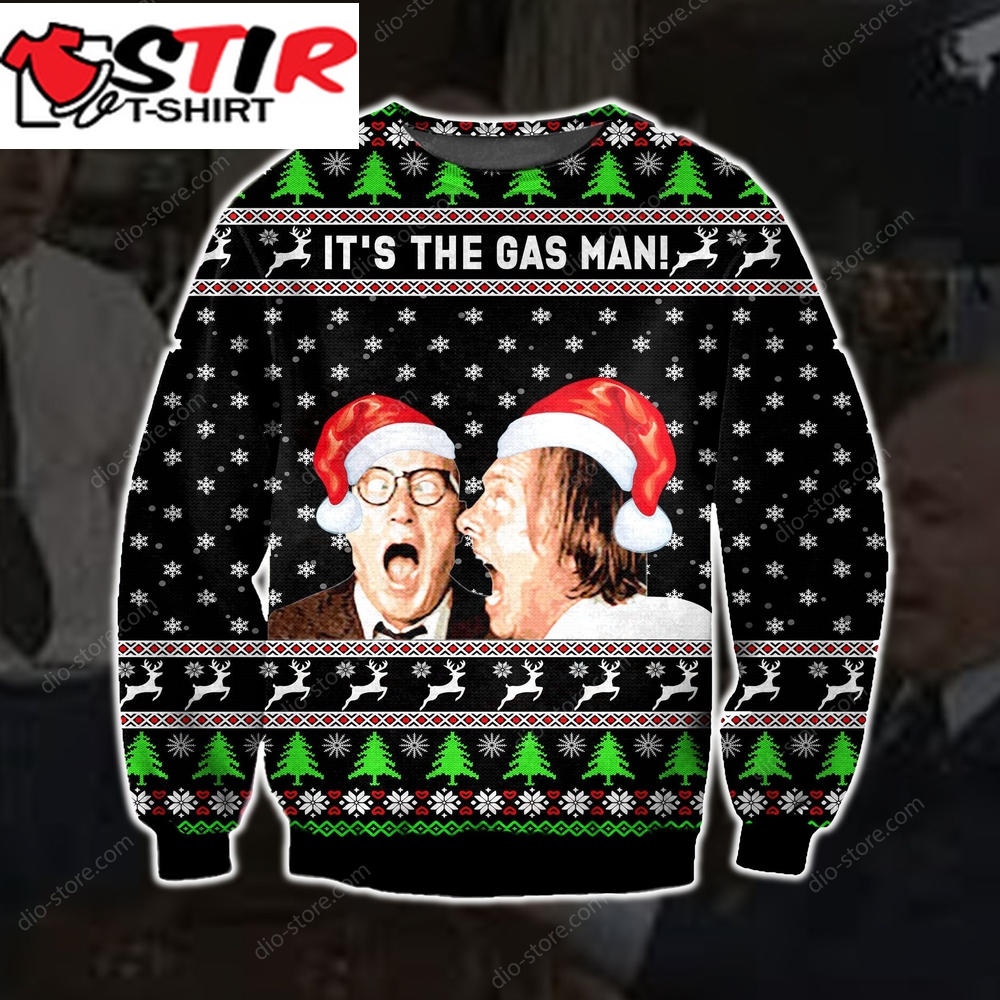 Its The Gas Man Knitting Pattern For Unisex Ugly Christmas