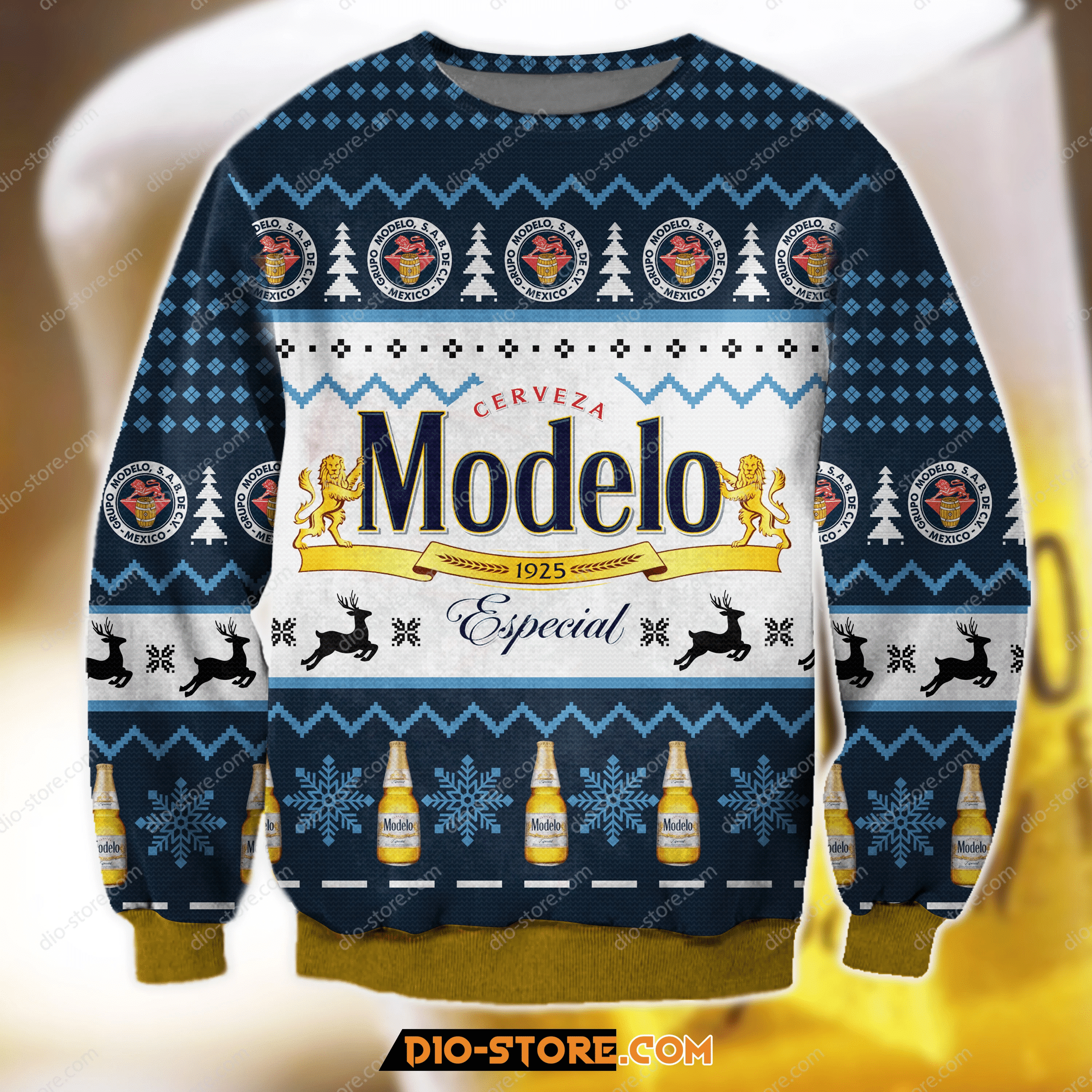 Modelo Especial Knitting Pattern 3D All Over Print Ugly Christmas