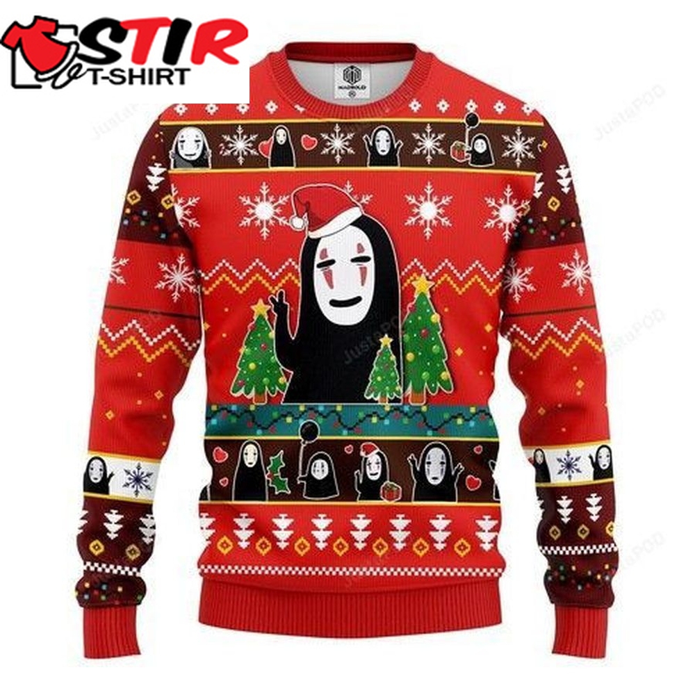 No Face Sprited Away Anime Christmas For Anime Lovers Ugly