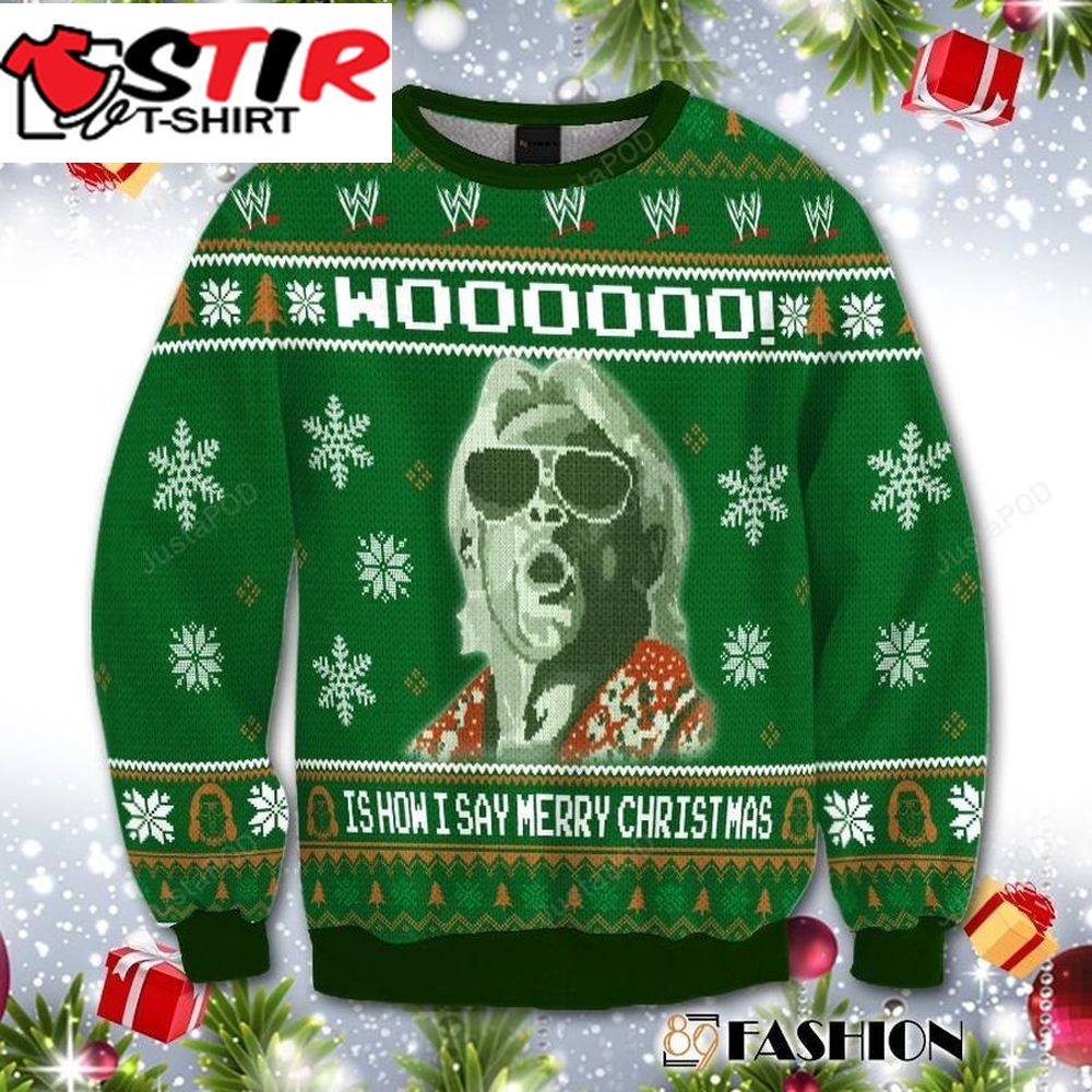 Ric Flair Is How I Say Merry Christmas Ugly Christmas