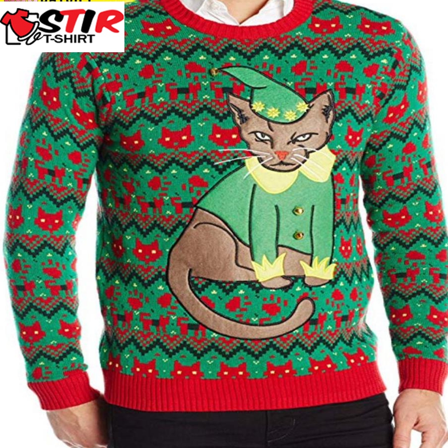 Cat Merry Christmas Cat Ugly Christmas Sweater
