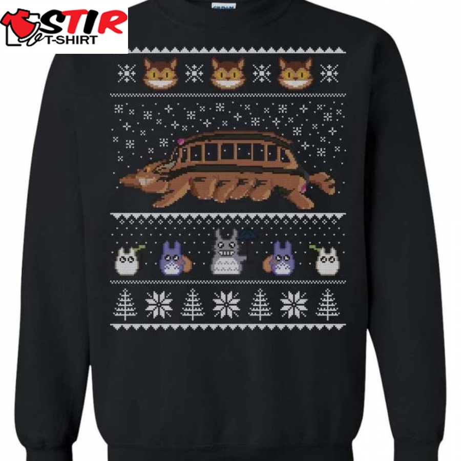 Catbus Ugly Christmas Sweater