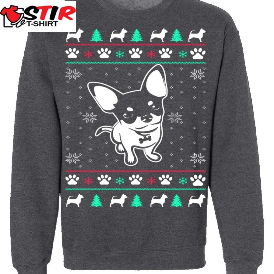 Chihuahua Ugly Christmas Sweater   690