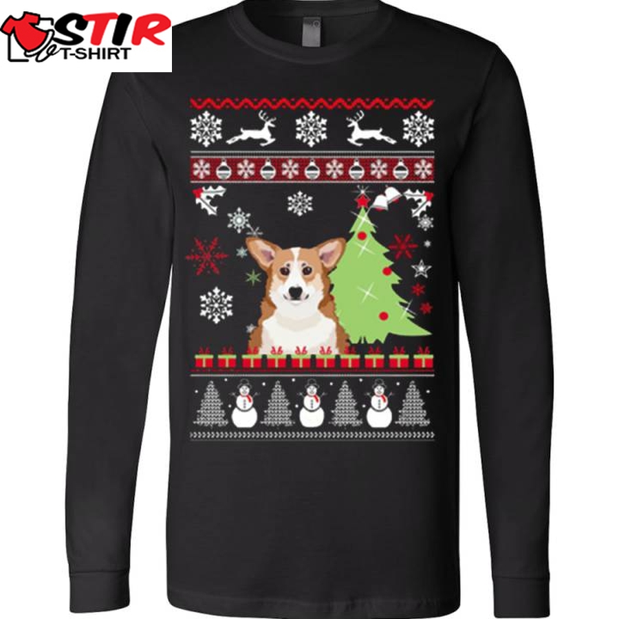 Corgi Christmas Ugly Sweater   9224