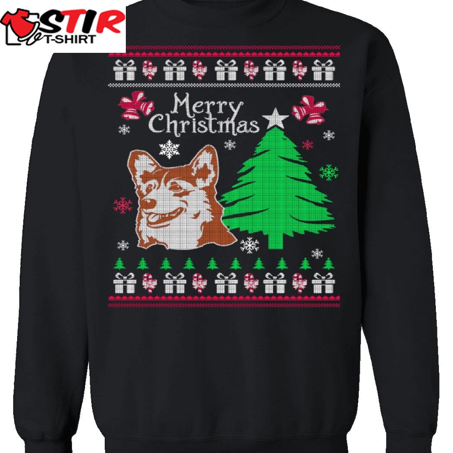 Corgi Ugly Christmas Sweater   118