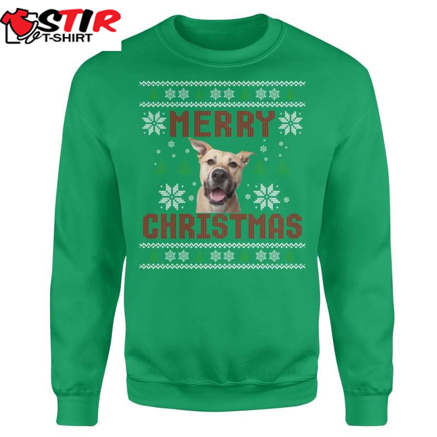 Custom Pet Face Ugly Christmas Sweatshirt T Shirt   Funny Ugly Christmas Sweater   Dog Mom   Dog Lover Gift   Pet Lover Gift   Cat Mom Sweater Nqsd7    Standard Crew Neck Sweatshirt   364