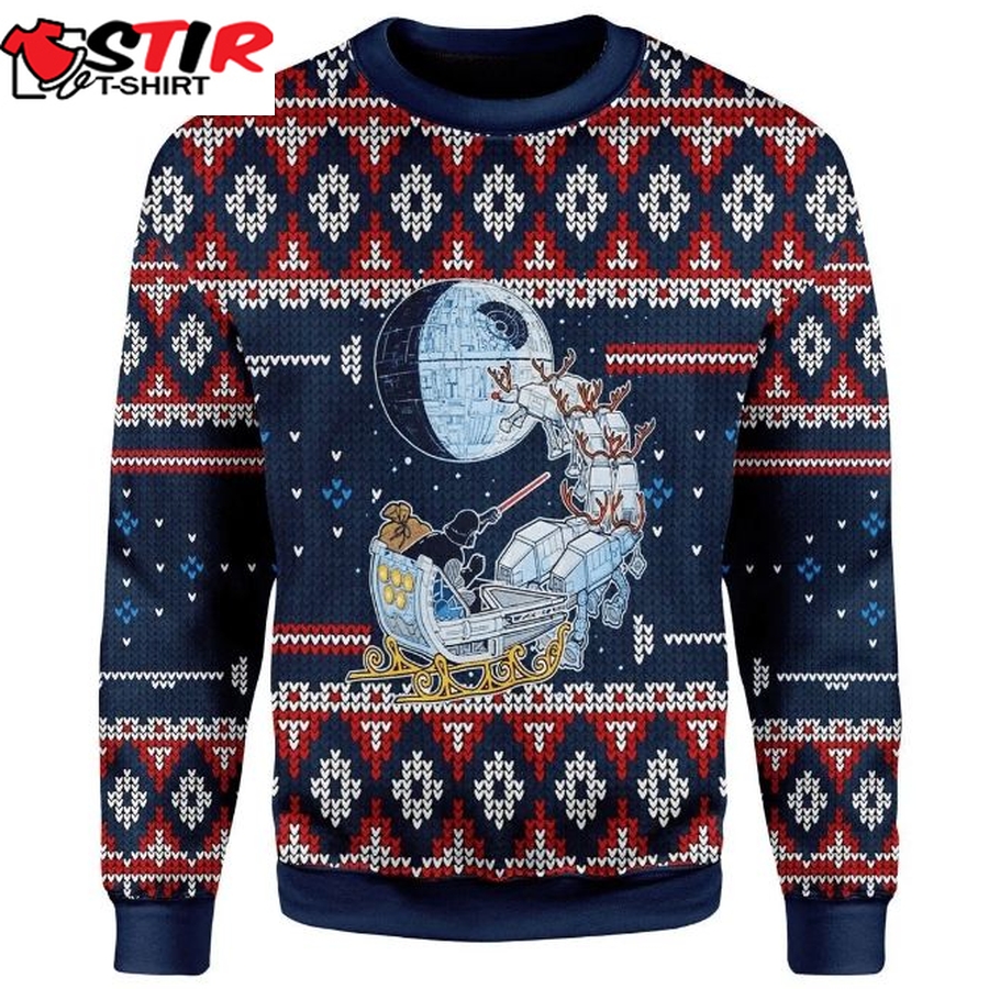 Darth Satnta Ugly Christmas Sweater 3D All Over Print