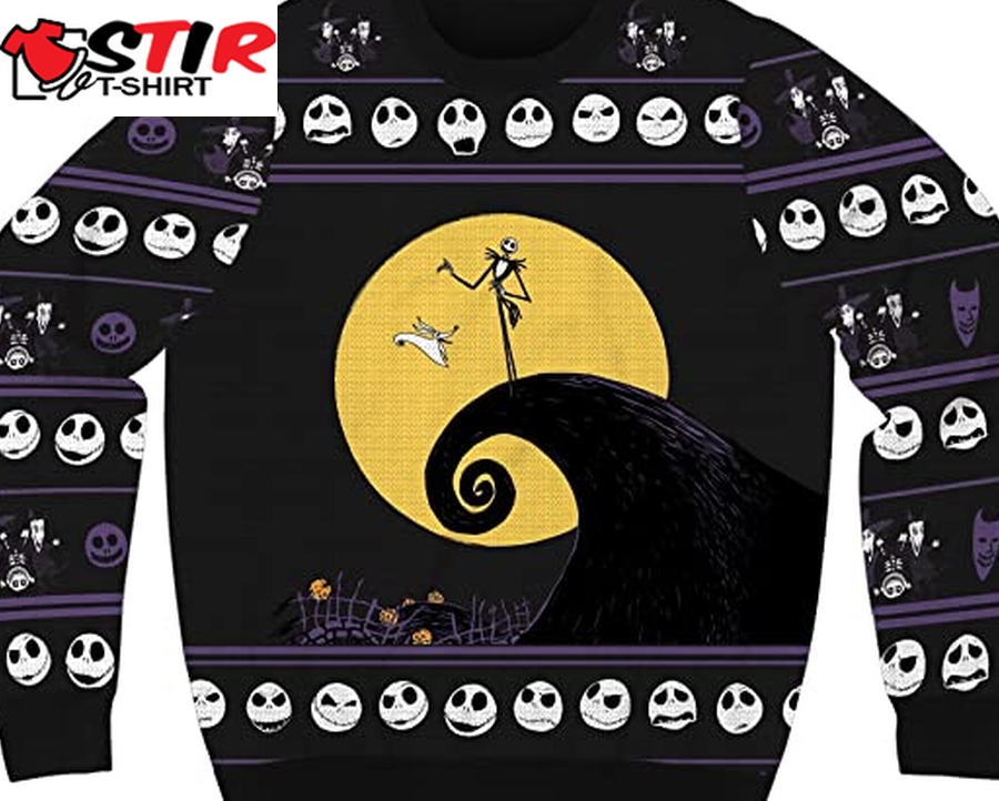 Disney The Nightmare Before Ugly Christmas Sweater