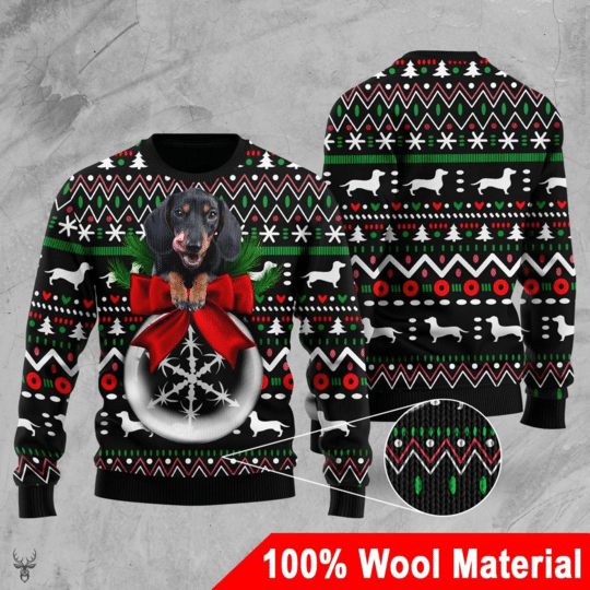 Dog Christmas Ugly Sweater