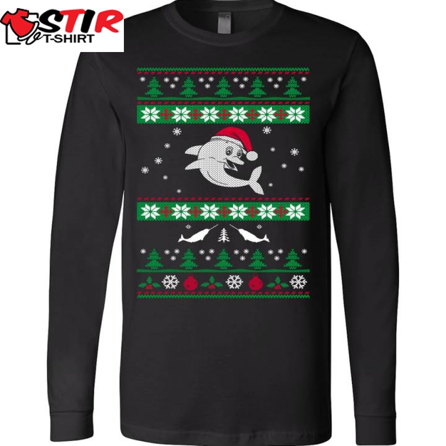 Dolphin Ugly Christmas Sweater   257