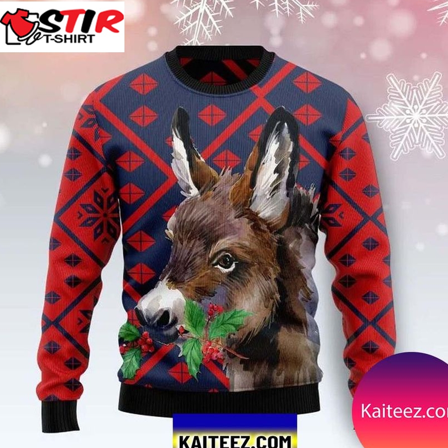 Donkey Christmas  Christmas Ugly Sweater