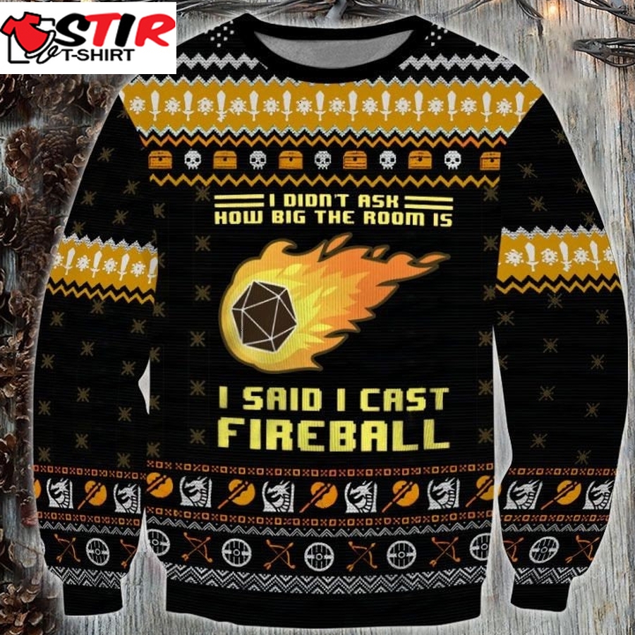 Dungeons And Dragons Ugly Sweater Christmas