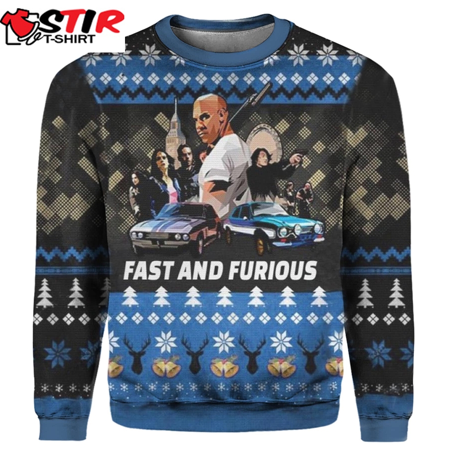 Fast And Furious Ugly Christmas Sweater