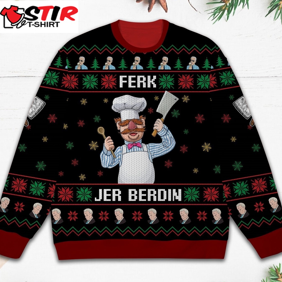 Ferk Jerberdin Chef Ugly Christmas Sweater All Over Print