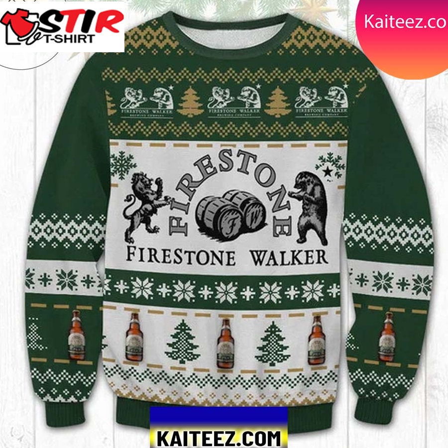 Firestone Walker 3D Christmas Ugly Sweater