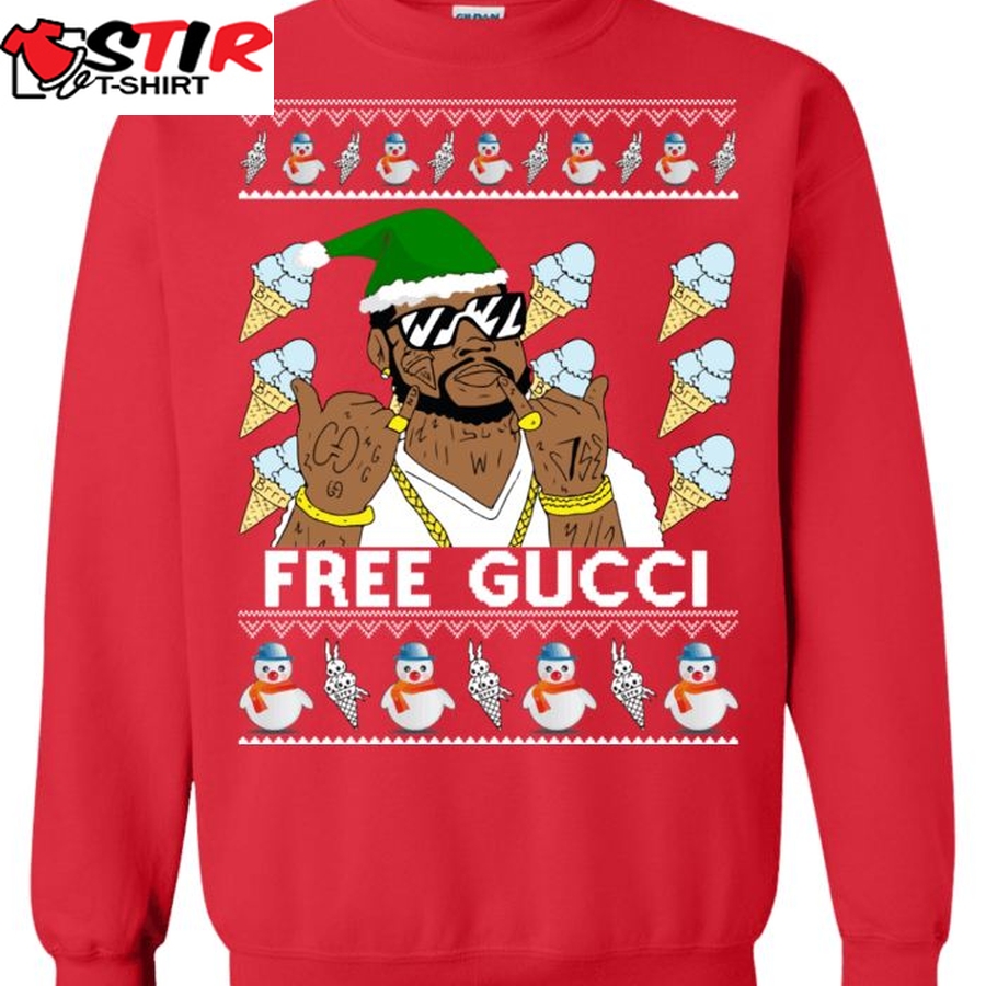 Free Gucci Mane Christmas Ugly Sweater Gifts