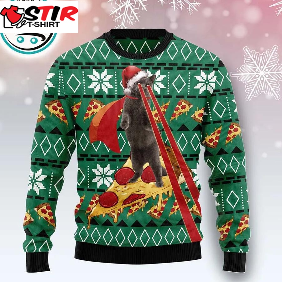 Funny Cat Ugly Christmas Sweater, Xmas Gifts For Men Women