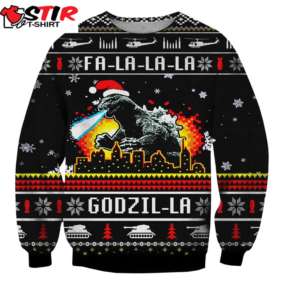 Godzilla Ugly Christmas Sweater Gifts