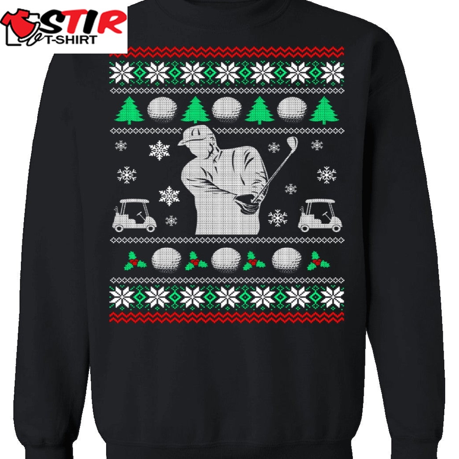 Golf Ugly Christmas Sweater   2109